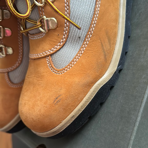 Timberland Brown and Gray junior Boots - Picture 10 of 11